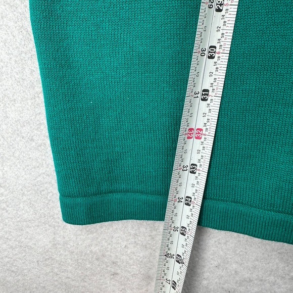 Ulla Popken Full Zip Cardigan Sweater Womens Size 16/18‎ Teal Green NICE - Picture 10 of 11